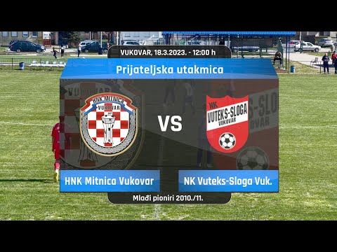 HNK Mitnica Vukovar - NK Vuteks-Sloga Vukovar, 1:5, prijateljska utakmica, Mlađi pioniri 2010./11