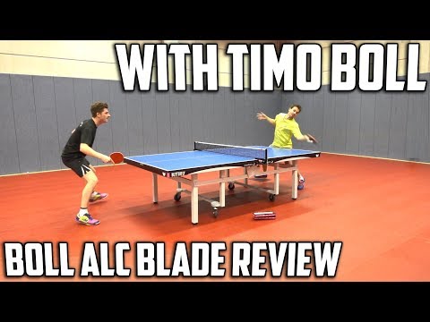 Butterfly Timo Boll ALC Blade Review | Featuring Timo Boll