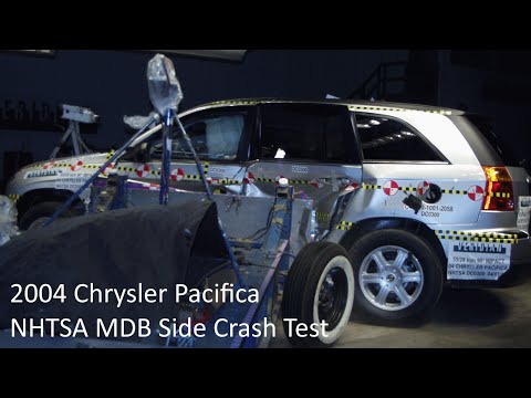 2004-2008 Chrysler Pacifica NHTSA MDB Side Crash Test