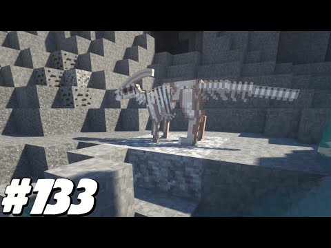 A BREAK FROM THE AVIARY FOR A FOSSIL HUNT | MINECRAFT DINOSAURS |EP 133