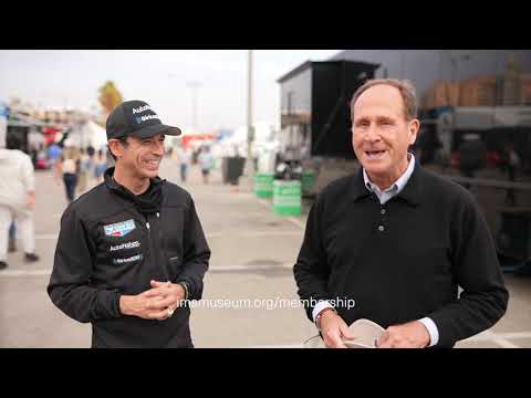 Helio Castroneves - Which Lucky Museum Member is Meeting Him?