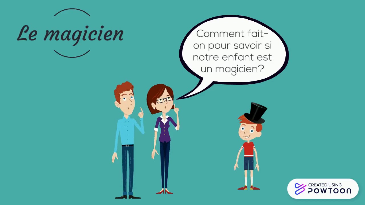 Le magicien - difficultés langagières affectant l'expression