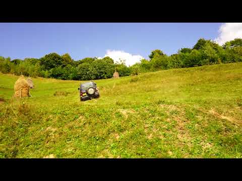 Dorel cu jeep la Anies Jd Bistrita