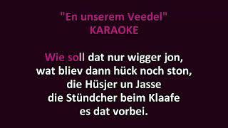 Veedelband / Bläck Fööss - En unserem Veedel (Karaoke)
