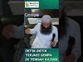 Detik Detik Terjadi Gempa Di Tengah Kajian Ustadz Syafiq Riza Basalamah