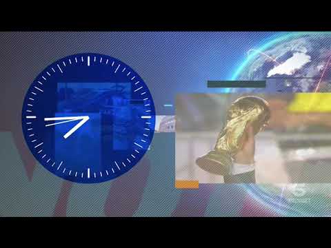 Canale 5 - Ora esatta e sigla TG5 Prima Pagina con modifiche (2018)