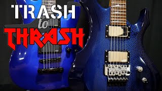 Video thumbnail for Trash to Thrash #47 - Dualling LTDs (LTD F-200 & H-100 MIK) by GuitarGuts