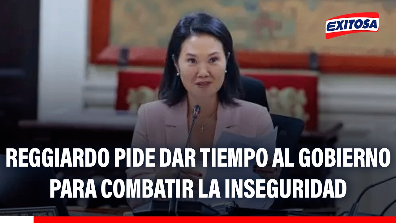 🔴🔵 Renzo Reggiardo pide dar tiempo al Gobierno para combatir la inseguridad
