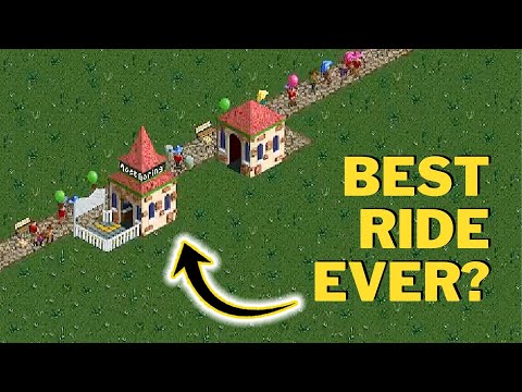 The Most Boring Ride In Rollercoaster Tycoon Is Actually AMAZING