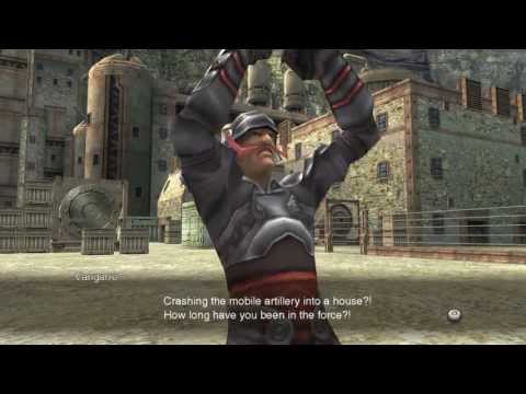 (Wii) Xenoblade Chronicles HD Cutscene 004b - Colonel Vangarre's Rage - JAPANESE