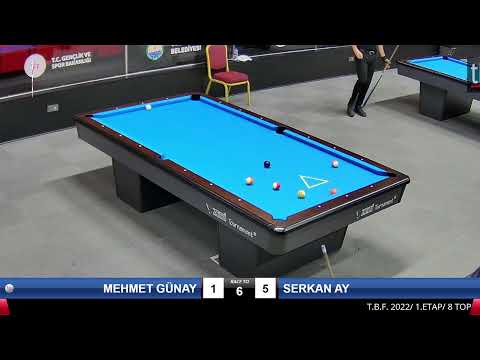 MEHMET GÜNAY & SERKAN AY Bilardo Maçı - 