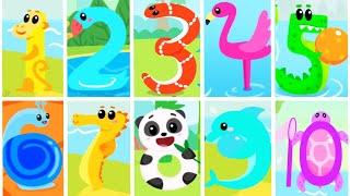 Numbers Animals - Let's Play And Learn Numbers - Fun Educational Game For Kids