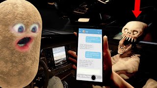 芋サイコー🥔 - スマホを使いながら運転してはいけない...