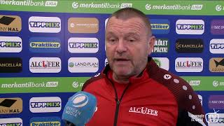 Tamási Zsolt: A Nyregyháza jó szereplése nem véletlen