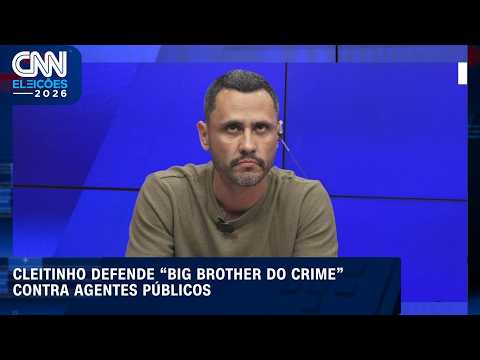 À CNN, Cleitinho defende “Big Brother do crime” contra agentes públicos | CNN ELEIÇÕES