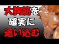 【10分】大胸筋に自信がある方しか行わないでくださいトレーニング