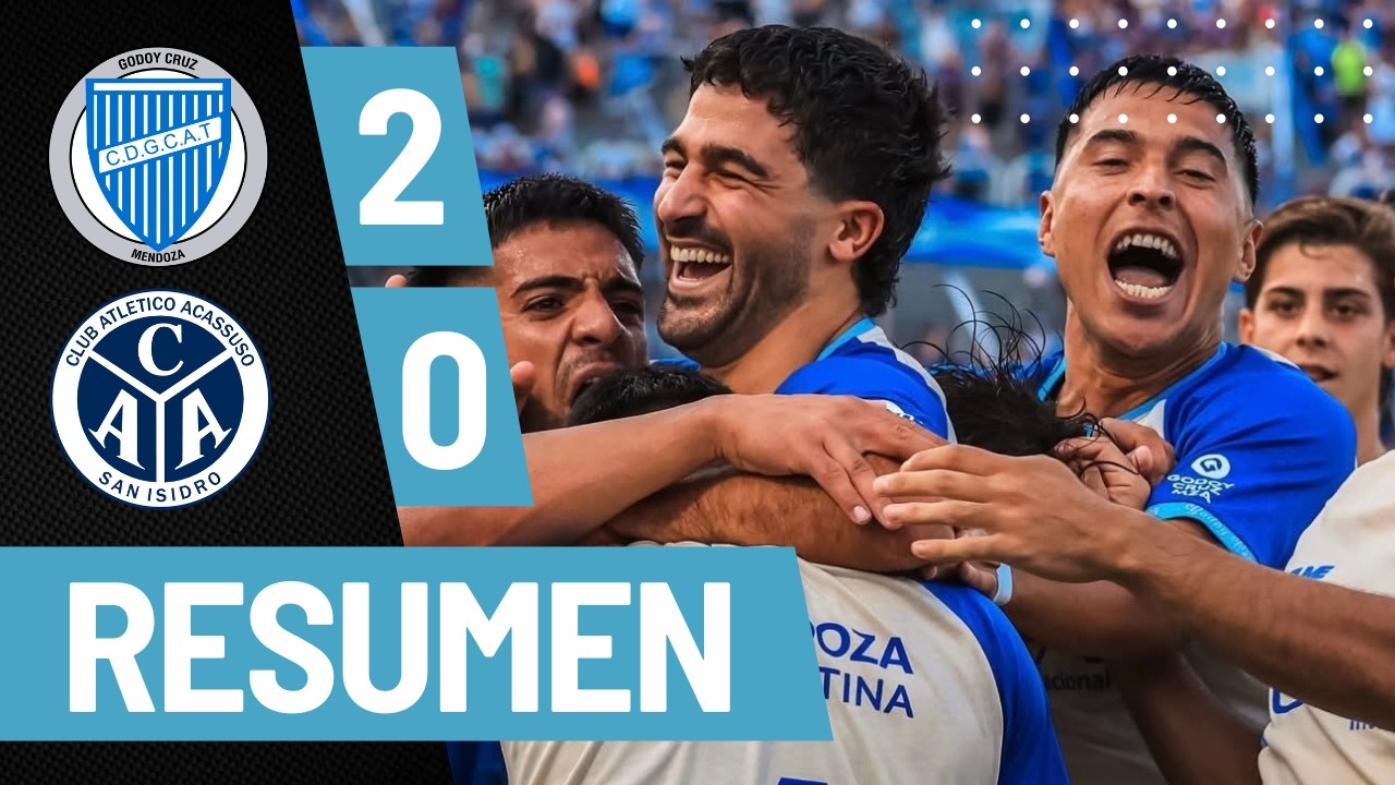 Godoy Cruz vs Acassuso Highlights