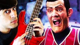 We Are Number One but its on bass guitar
