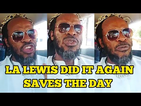 LA Lewis Rush Out of his Vehicle to Save Lady's Car from been Towed Away by Wrecker