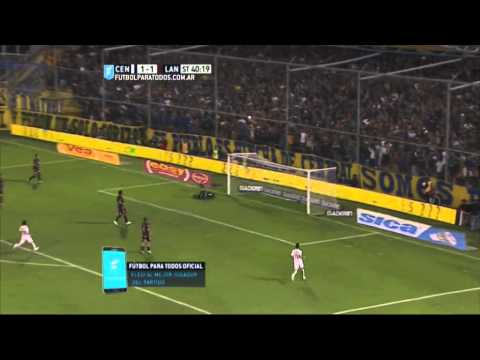 Ruben se encontró con Monetti. Central 1 - Lanús 1. Fecha 13. Primera División 2015. FPT.