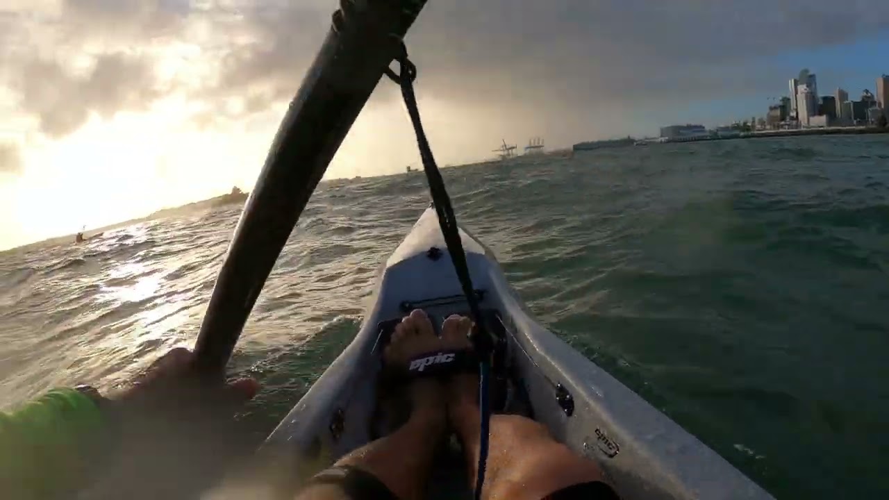 Sunrise V7 Epic surfski paddle