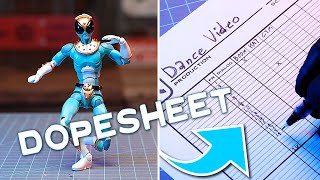 How to sync ANIMATION to MUSIC! | Stop-motion using dopesheets aka exposure sheets.