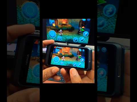 POV: Using a 15 Year Old Nokia Phone To Play Games on TV