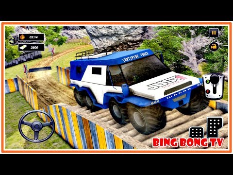 Offroad Truck Simulator 6x6 Offroad Jeep SUV Hill Drive - Best Android GamePlay | BingBong TV