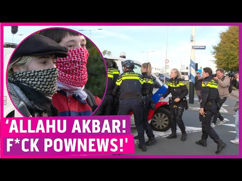 Flinke rellen bij koranverbranding AZC Hoofddorp, ME grijpt hard in!