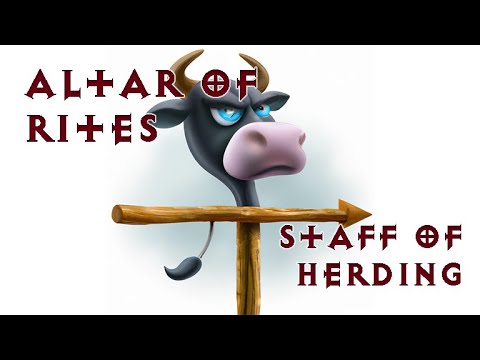Altar of Rites Offer Material #25 (Staff of Herding) | Diablo 3 Season 28