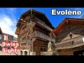 evolène suisse 4k pyramides d euseigne valais