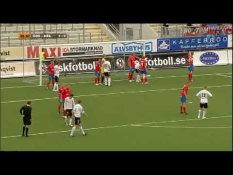 ÖSK - Helsingborg 2010, första halvlek