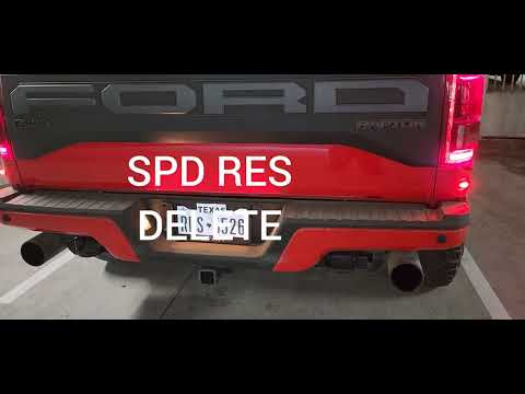 FORD RAPTOR GEN 2 W/SPD TROMBONE (RES DELETE H-PIPE) BEFORE AND AFTER SOUND CLIP