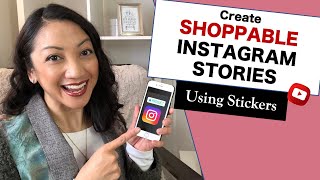CREATE A SHOPPABLE INSTAGRAM STORY | Tag Product Items with Stickers to Sell in Crochet Business