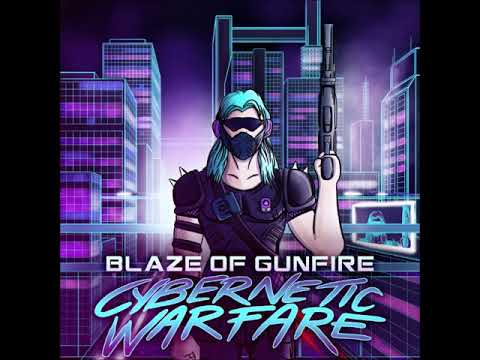 Blaze of Gunfire - Cybernetic Warfare (Full Album) Outrun, Retrowave, Synthwave, Cyberpunk