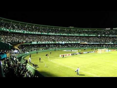 COXA VÍDEOS HD - Torcida Coxa-Branca Cantando o Hino do Coritiba - Coritiba 5 x 1 América/RN