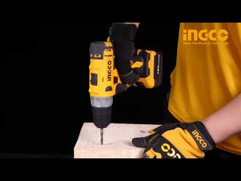 How to use Ingco Lithium-Ion Cordless Drill 12V CDLI1222