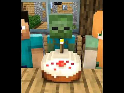 Monster School:Villagers Hate Zombies - Sad story- Minecraft Animation #Shorts 4
