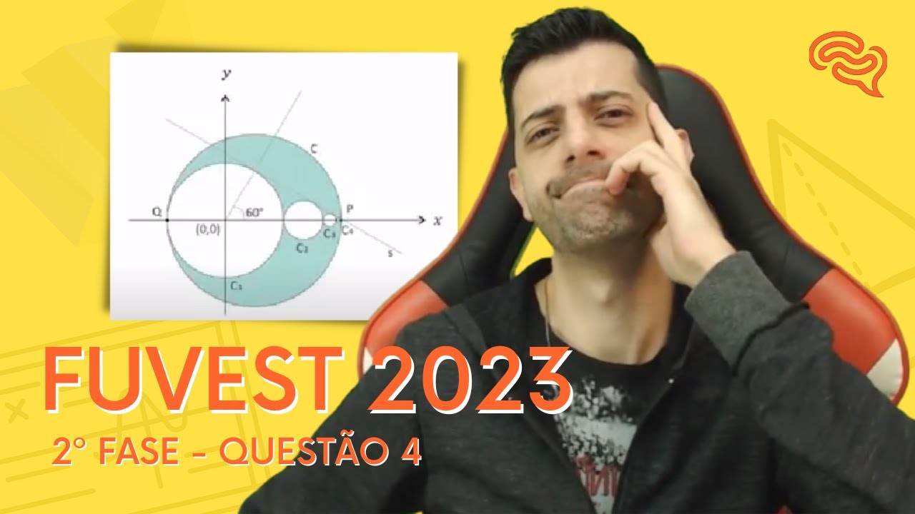 FUVEST 2023/2 - 2ª fase - Q4 - Considere a circunferência