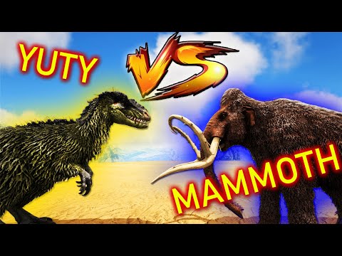 50 WOOLLY MAMMOTHS VS 30 YUTYRANNUS | Ark Battles | Thyrulous