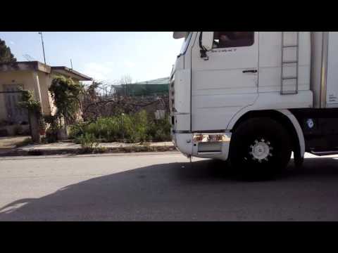 STATHAS SCANIA 143 500 V8 OPEN PIPE SOUND !!!