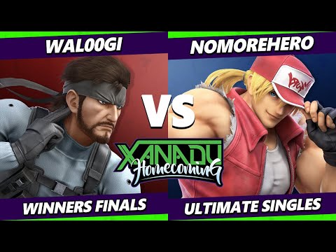 Xanadu Homecoming WINNERS FINALS - Wal00gi (Snake) Vs. Nomorehero (Terry) Smash Ultimate - SSBU