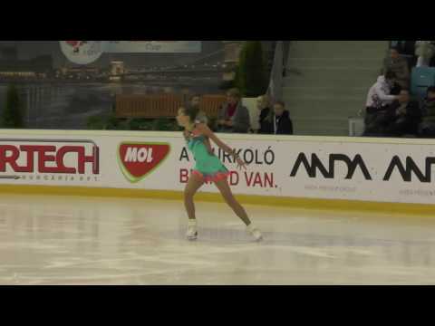 2016 Santa Claus Cup: Albena ATANASOVA (BUL) - FS Basic Novice A GIRLS 2003-2004, Free skating