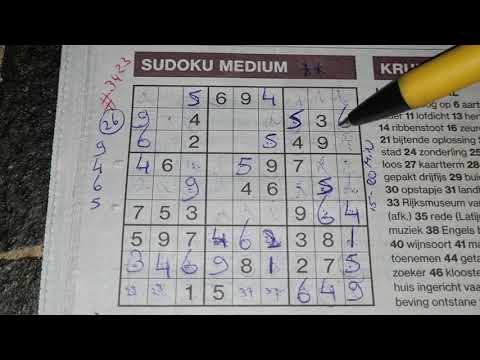 Budget day or Opening day of the Dutch parliament (#3423) Medium Sudoku puzzle 09-21-2021