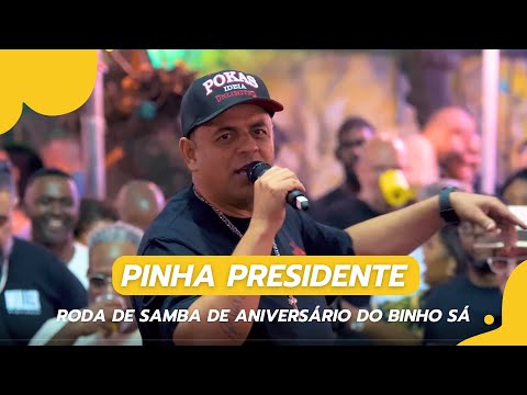 Roda de Samba de Aniversário do Binho Sá convida Pinha Presidente Ao Vivo na BatuQ