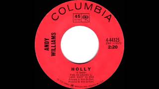 1967 Andy Williams - Holly (mono 45)