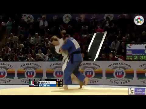 Judo 2014 Grand Prix Tbilisi: Ferrari (ITA) - Gazieva (RUS) [-70kg] bronze