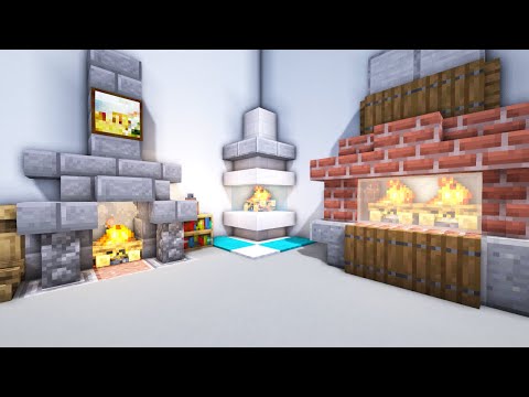 7 Minecraft Fireplace Design Ideas to Build