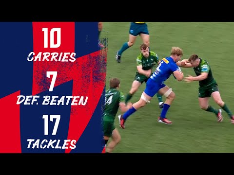 Evan Roos' POWERFUL performance vs Connacht