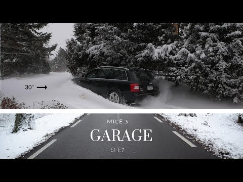 Audi S4 Avant B6 vs Blizzard.  Is Audi's Quattro good enough?
